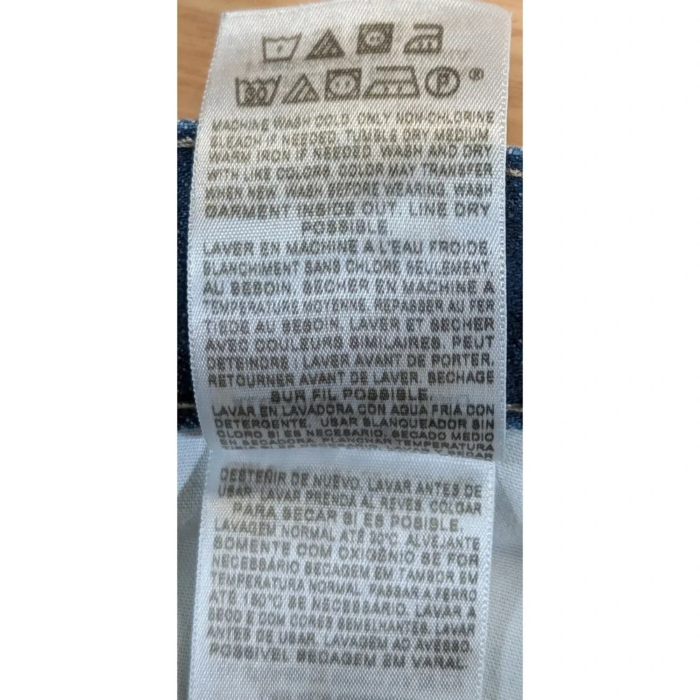 Levis 511 Engineered Jeans‎ Mens 36x30 Blue 100% Cotton Medium Wash Denim Pants